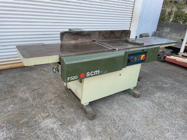 SCM 手押鉋 F520 520mm×4枚刃