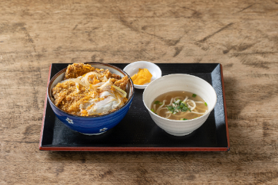 カツ丼そばセット