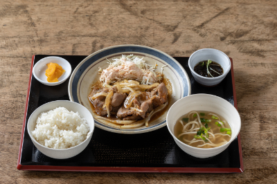 生姜焼き定食
