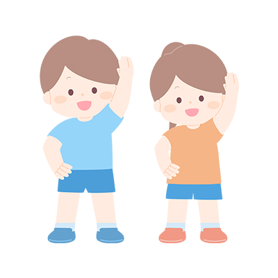 ストーリーやゲーム性のある運動あそびで主体的に動く