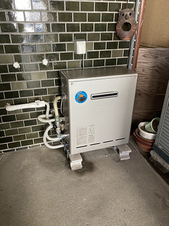 給湯器の取替工事 アフター