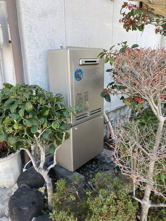 給湯器の取替工事 アフター