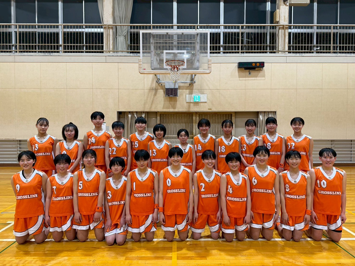 女子　CROSSLINK U15 メンバー　2024〜25