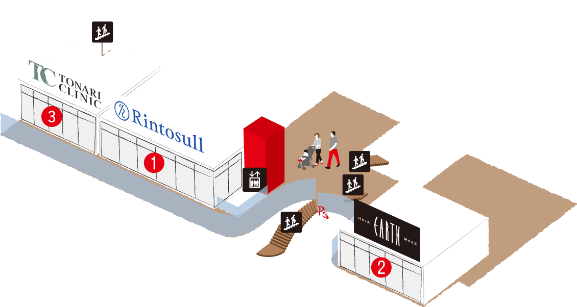 2階フロアガイド図