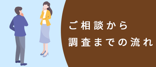 ご相談から調査までの流れ