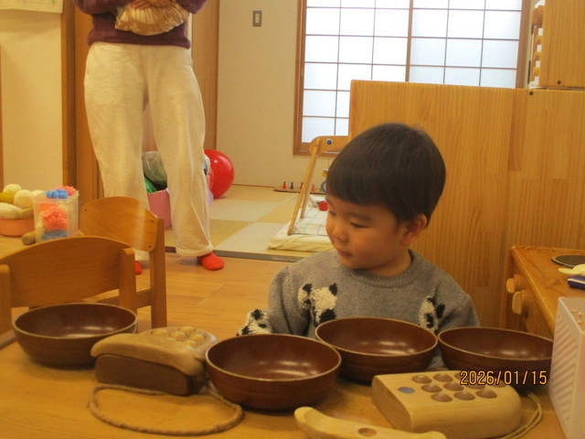 <1月>自由遊び&お部屋の様子 <1月>自由遊び&お部屋の様子