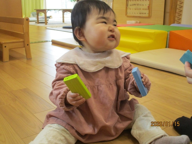 <1月>自由遊び&お部屋の様子 <1月>自由遊び&お部屋の様子