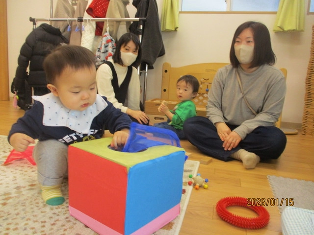<1月>自由遊び&お部屋の様子 <1月>自由遊び&お部屋の様子