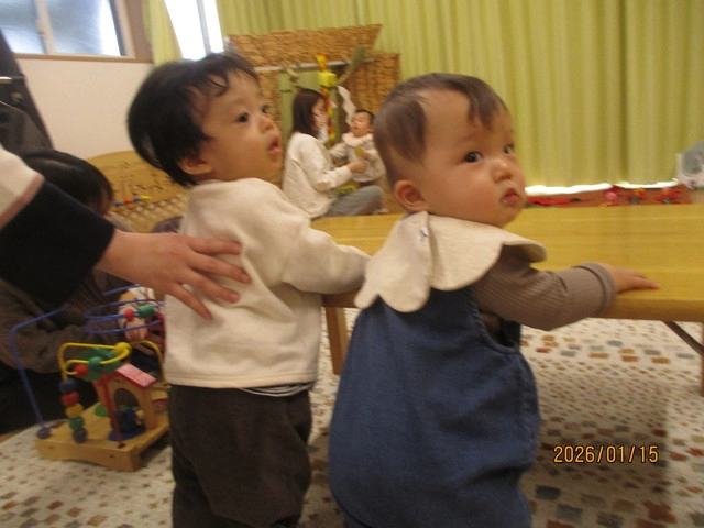 <1月>自由遊び&お部屋の様子 <1月>自由遊び&お部屋の様子