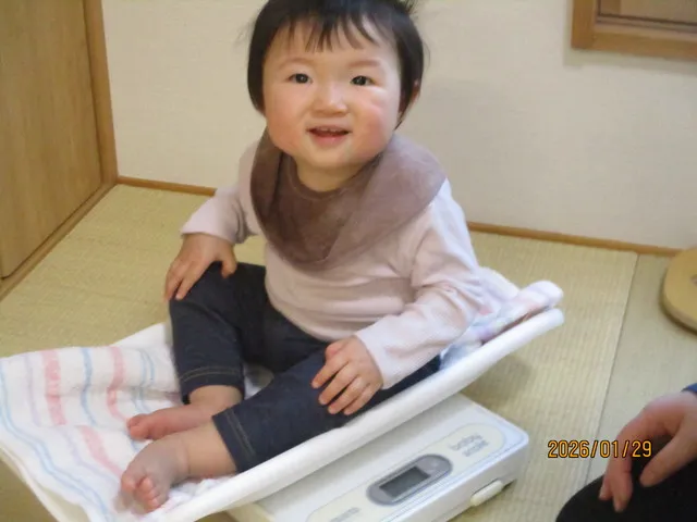 <1月>身体測定&ふれあい遊び17 <1月>身体測定&ふれあい遊び17