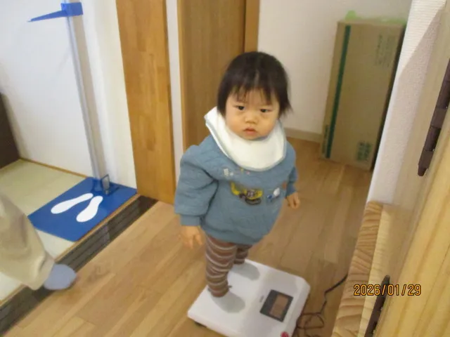 <1月>身体測定&ふれあい遊び3 <1月>身体測定&ふれあい遊び3