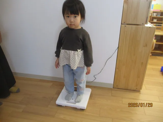<1月>身体測定&ふれあい遊び5 <1月>身体測定&ふれあい遊び5