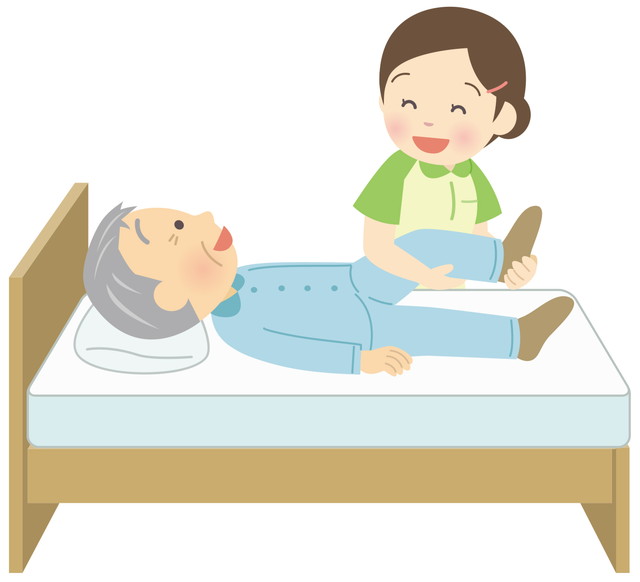 体位変換のイラスト