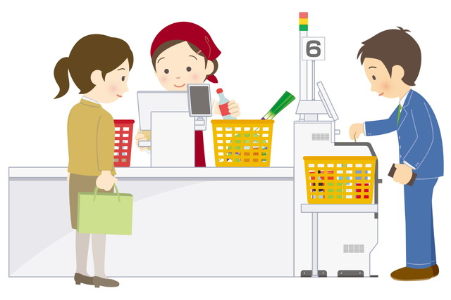 買い物のイラスト