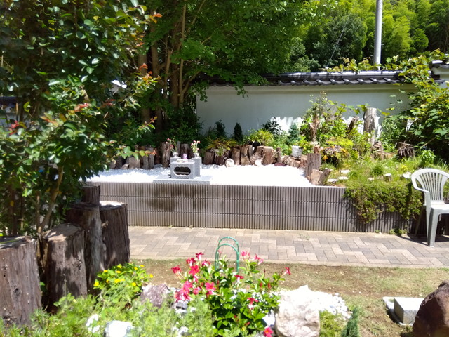 イチョウ下散骨場