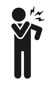 肩こりのイラスト