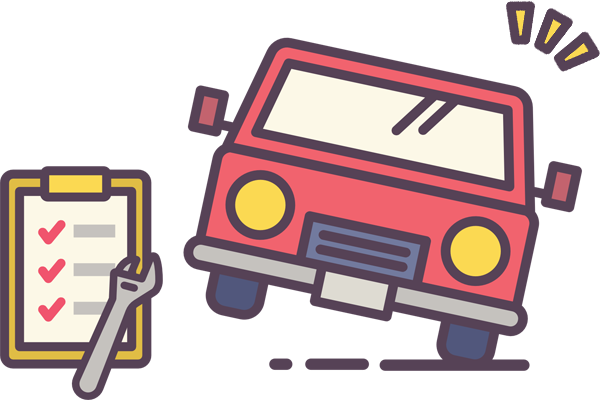 点検・整備のイラスト