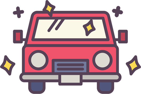 新車販売のイラスト