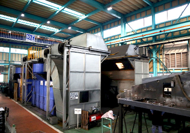 プッシュプル塗装室