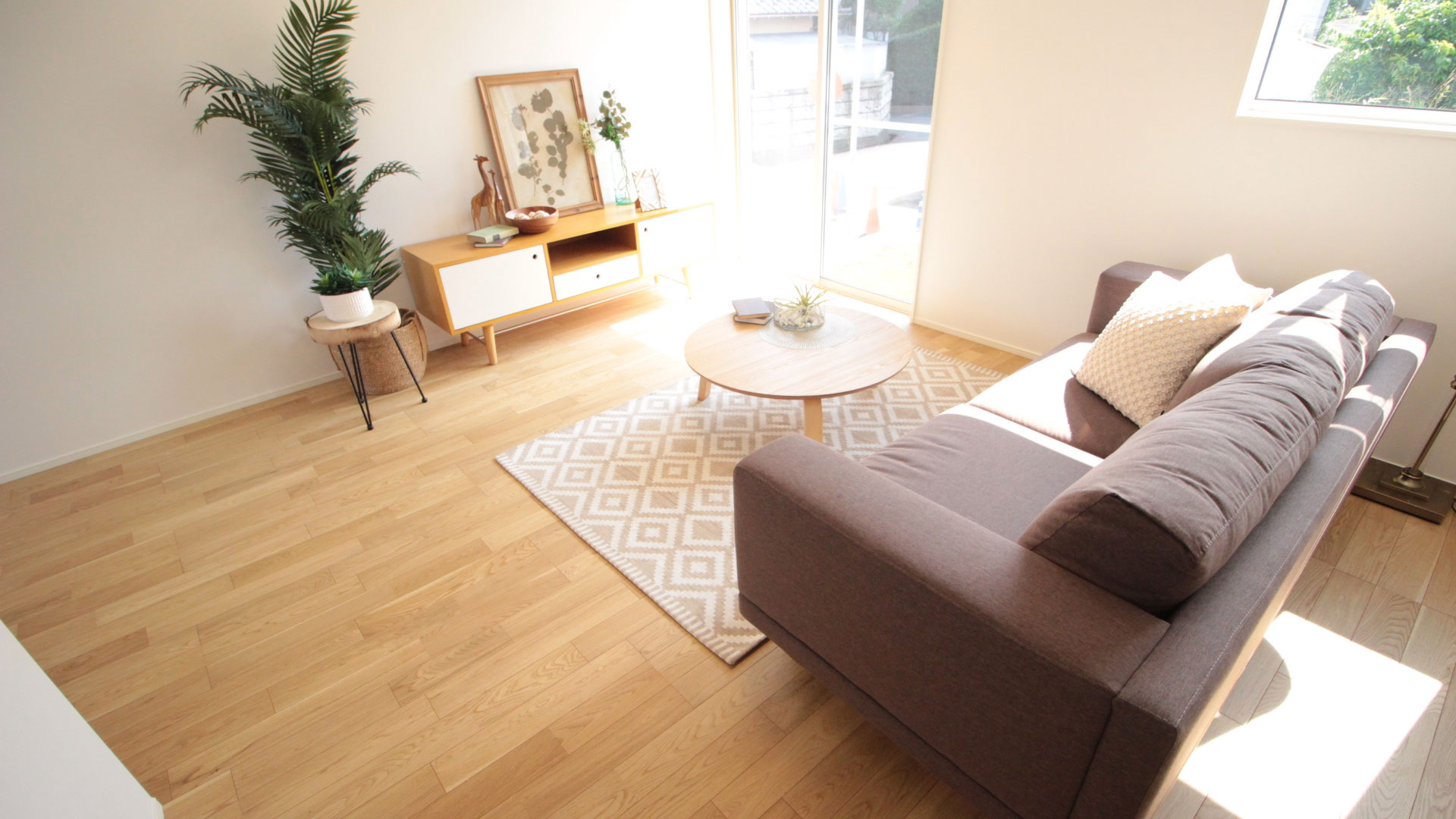 すがすがしいリビング