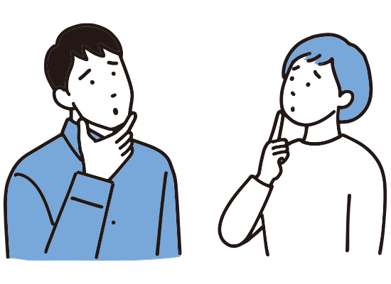 悩んでいる人のイメージ