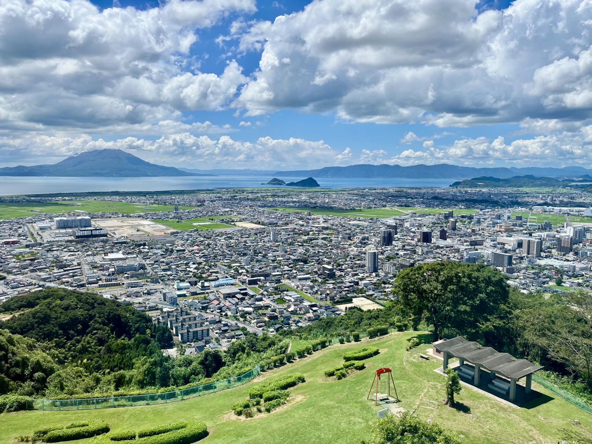 鹿児島県姶良市の景色