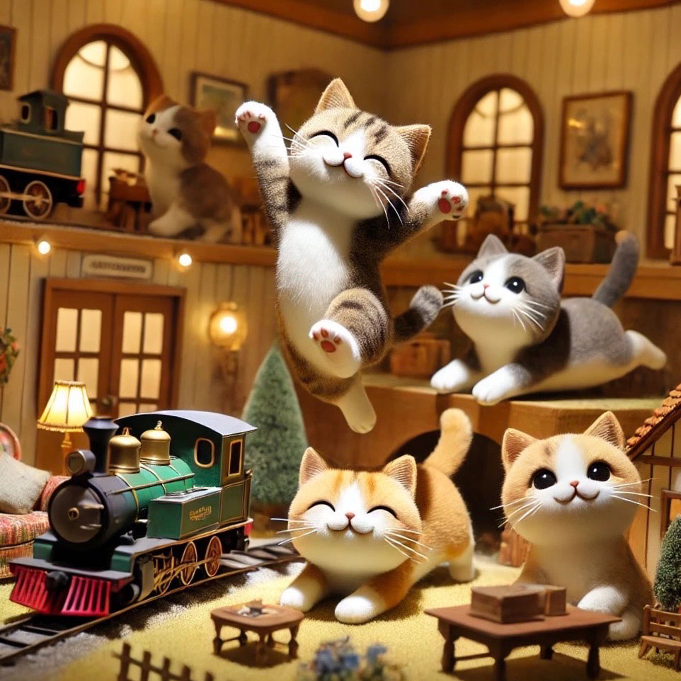 猫たちの日常はSNSで配信中！