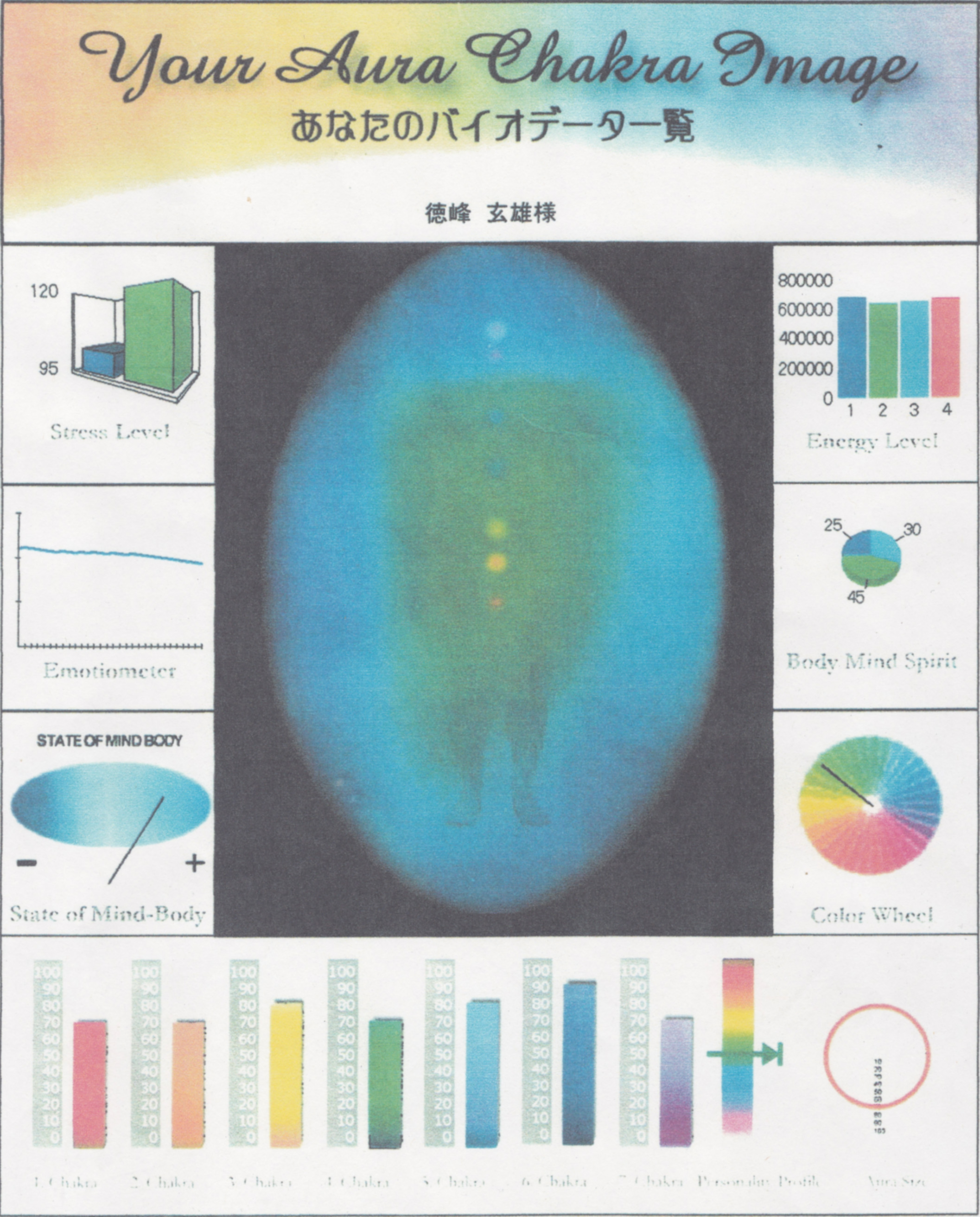 あなたのバイオデータ一覧
