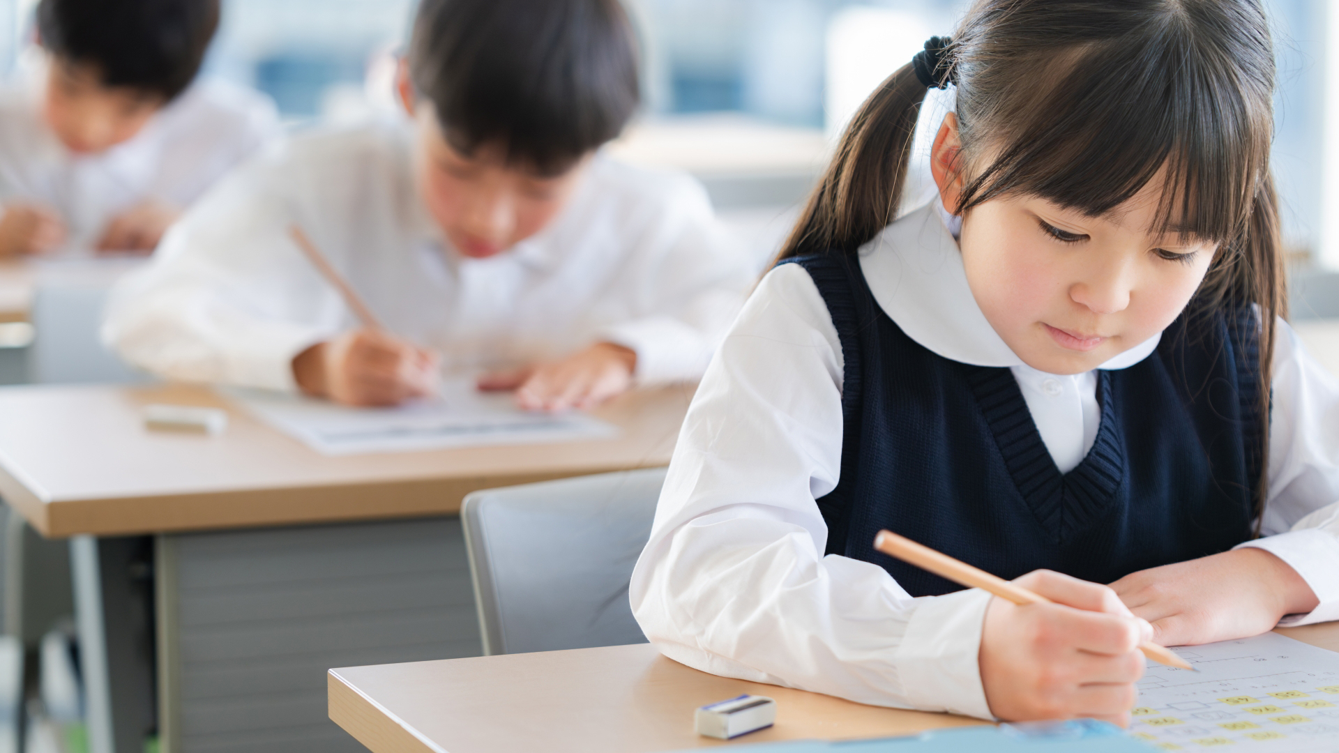 中2クラス（集団授業）風景