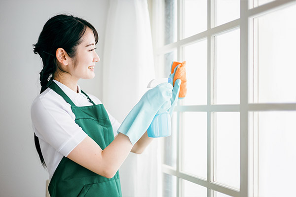 窓掃除