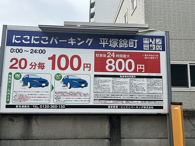 にこにこパーキング平塚錦町