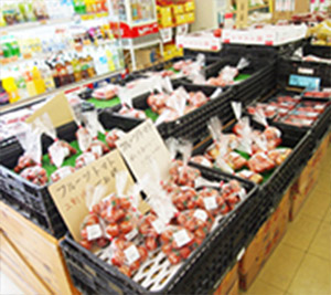 産直コーナー