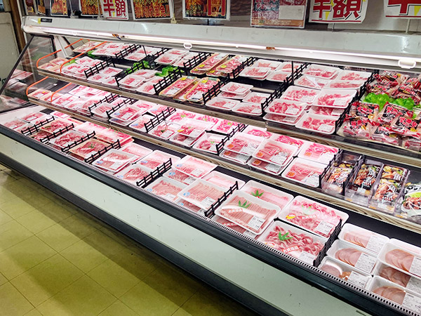 北乃屋精肉コーナー