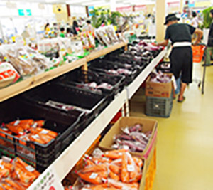 産直コーナー