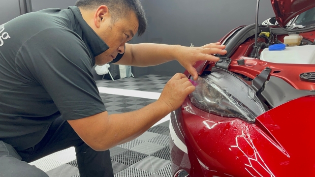 ヘッドライトリペア