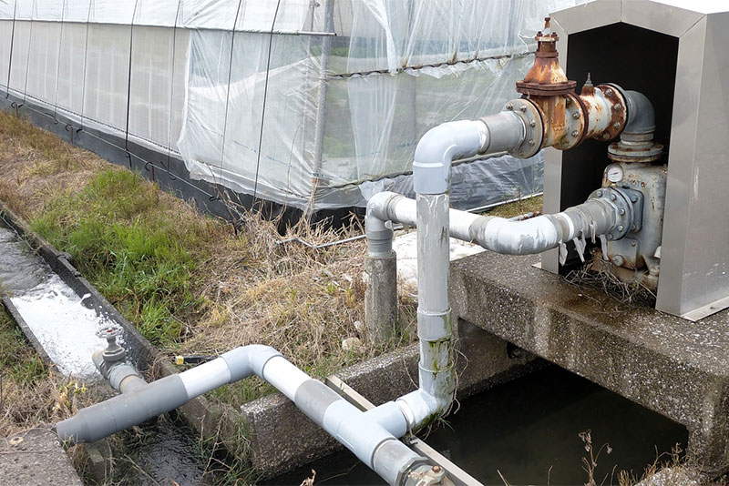 給水ポンプ点検