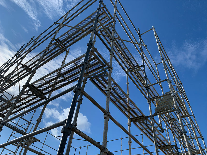 くさび緊結式足場