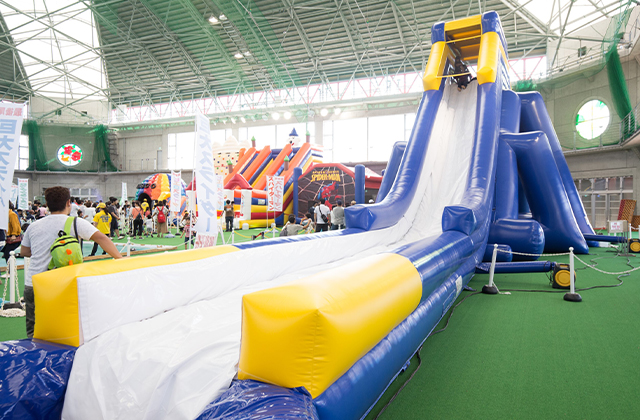 さまざまな遊具で、笑顔あふれるイベントを演出！