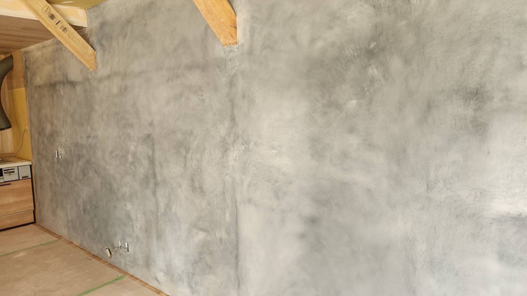 左官工事（珪藻土・漆喰 仕上げ）