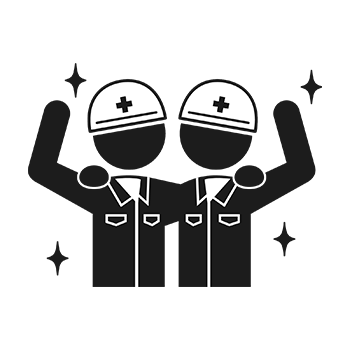 少人数で風通しの良い職場環境