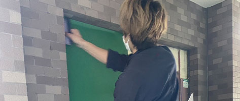 ダイノックシート施工