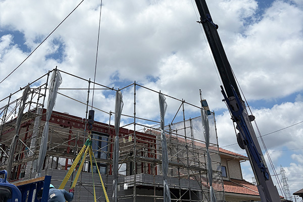 年間100棟近くの安定した施工実績