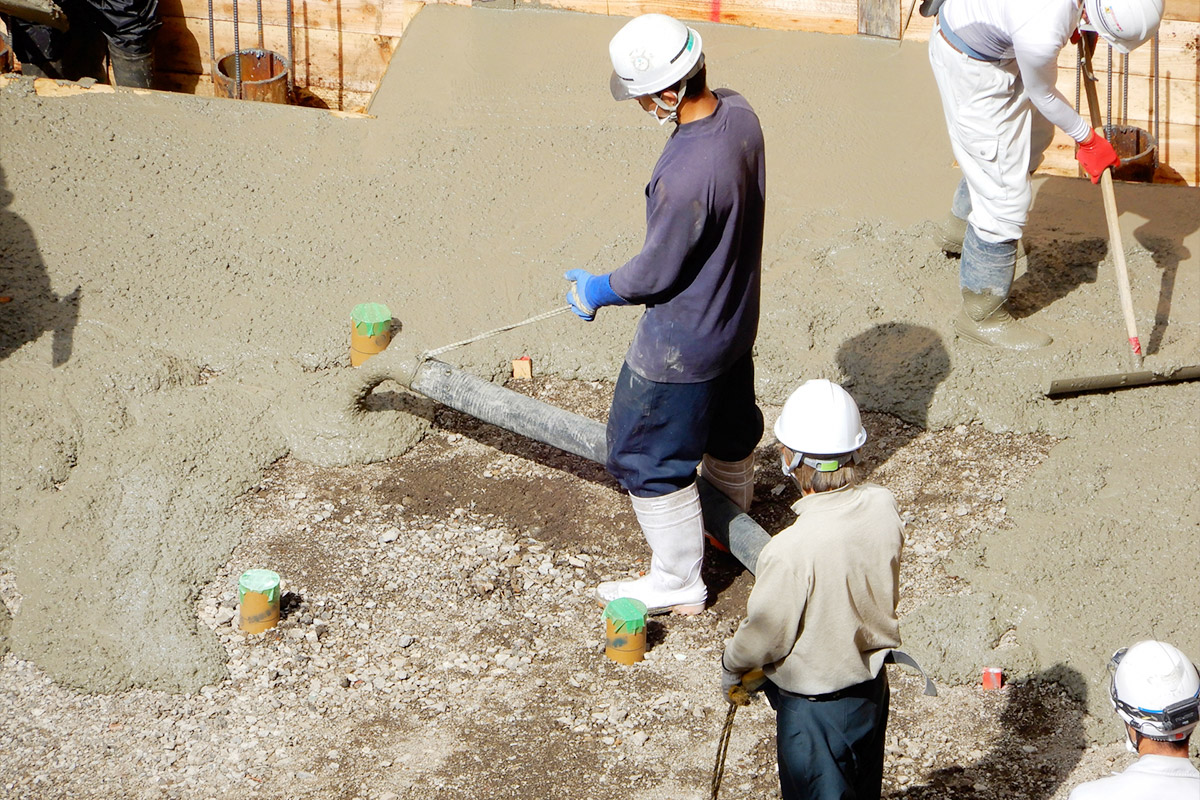 コンクリート打設