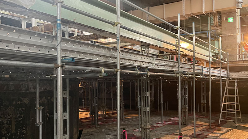 総合鳶工事会社としてワンストップで対応