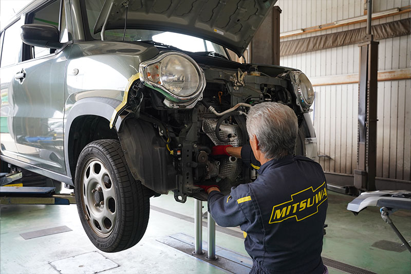 アフターフォローも自社工場で安心