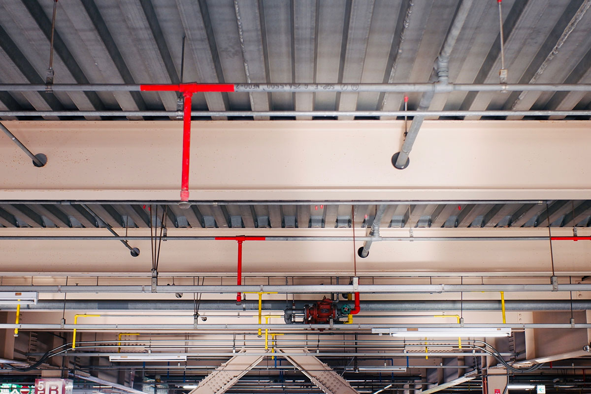 消火配管工事（消防設備・配管工・消火工）※主力事業