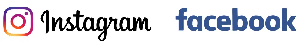 instagram facebookのロゴ