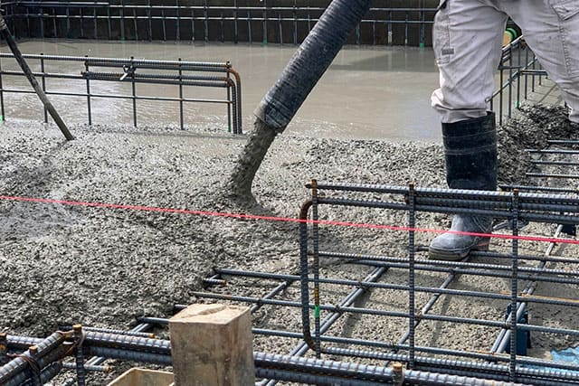 コンクリート打設