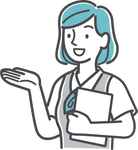 スタッフのイラスト