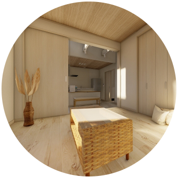 インテリア建材の販売